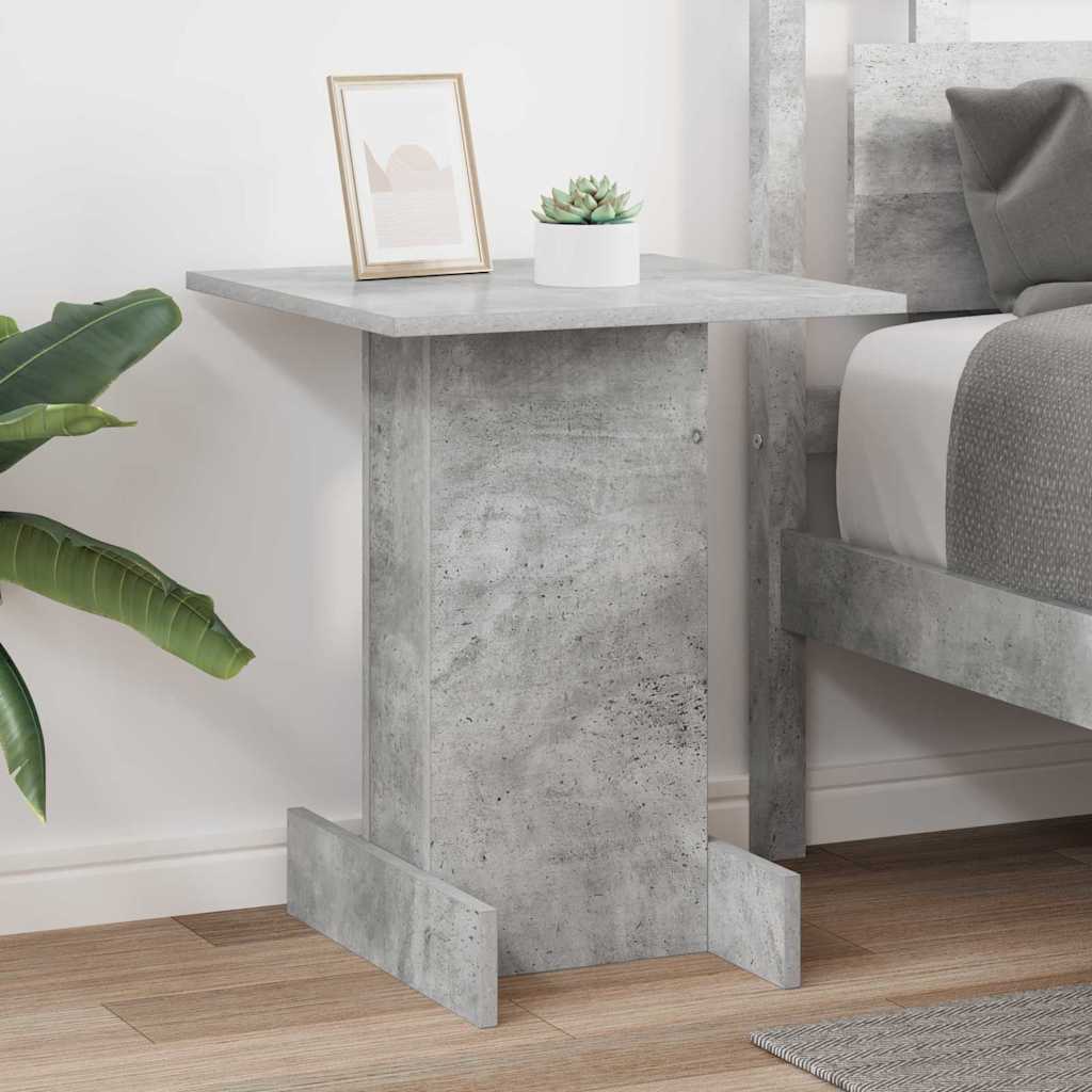 Tavolino Grigio cemento 44,5 x 45 x 55 cm Legno ingegnerizzato - homemem39