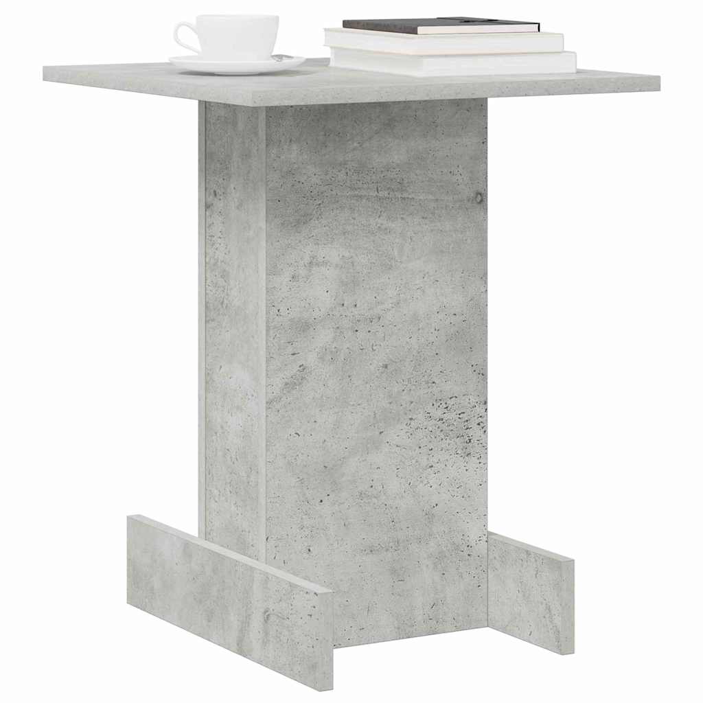 Tavolino Grigio cemento 44,5 x 45 x 55 cm Legno multistrato