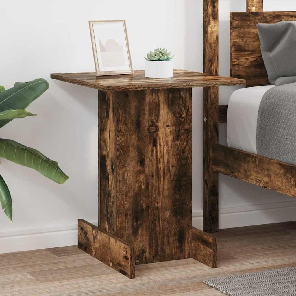 Tavolino Rovere fumé 44,5 x 45 x 55 cm Legno ingegnerizzato - homemem39