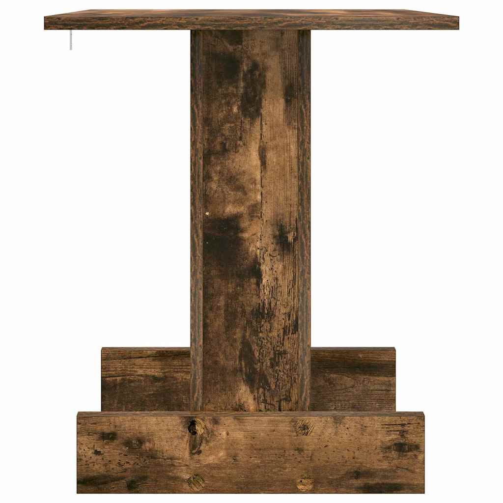 Tavolino Rovere fumé 44,5 x 45 x 55 cm Legno multistrato