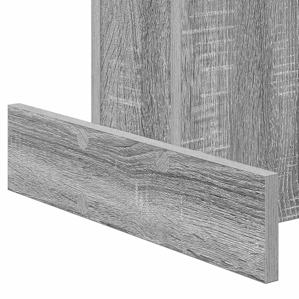 Tavolino Grigio Sonoma 44,5 x 45 x 55 cm Legno multistrato