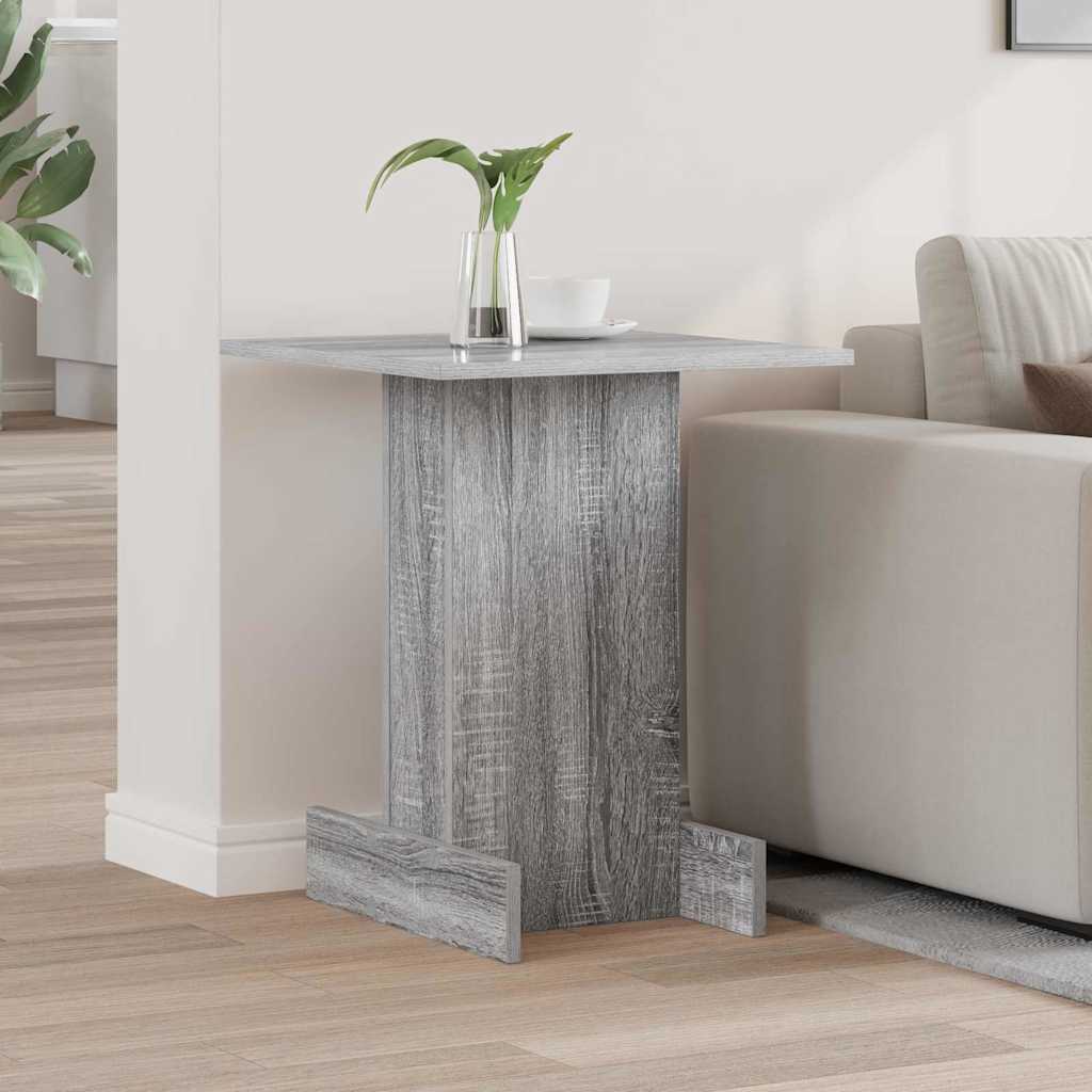 Tavolino Grigio Sonoma 44,5 x 45 x 55 cm Legno ingegnerizzato - homemem39