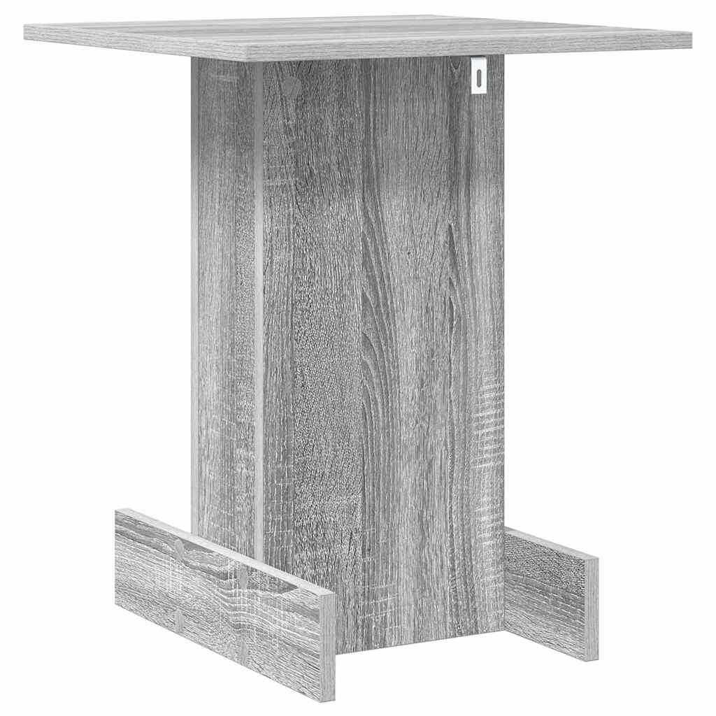 Tavolino Grigio Sonoma 44,5 x 45 x 55 cm Legno ingegnerizzato - homemem39
