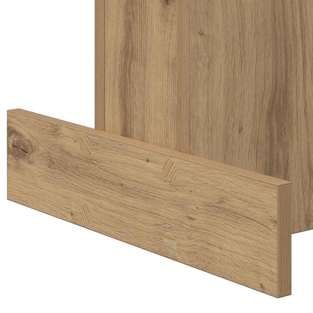 Tavolino Rovere artigianale 44,5 x 45 x 55 cm - homemem39