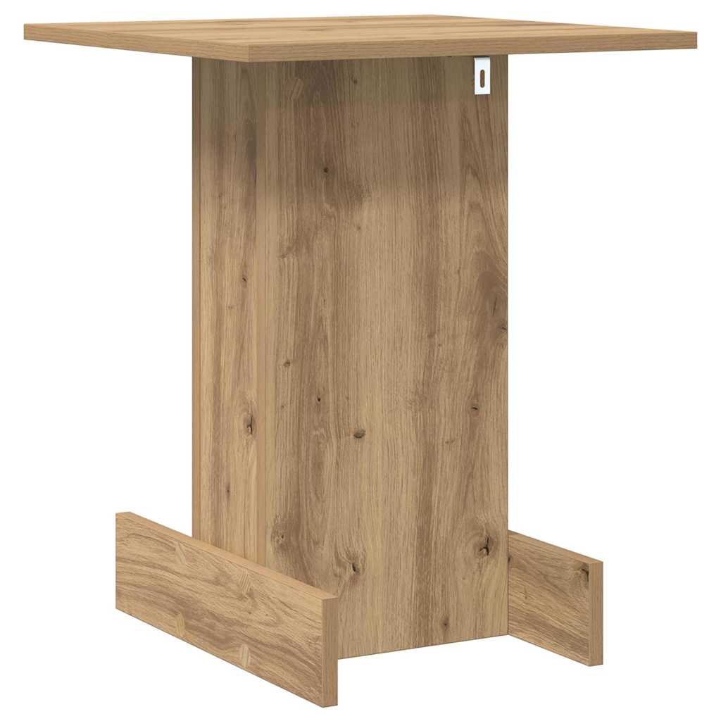 Tavolino Rovere artigianale 44,5 x 45 x 55 cm Legno multistrato