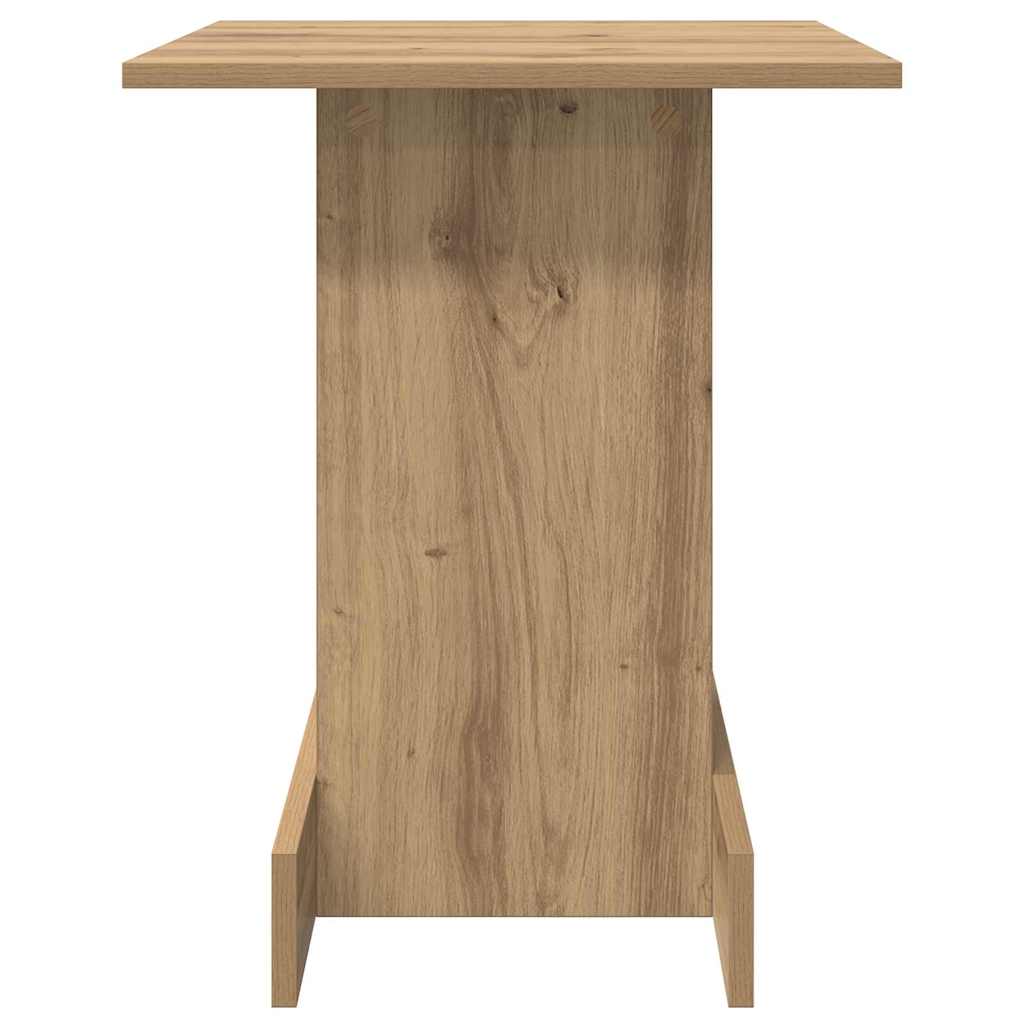 Tavolino Rovere artigianale 44,5 x 45 x 55 cm Legno multistrato