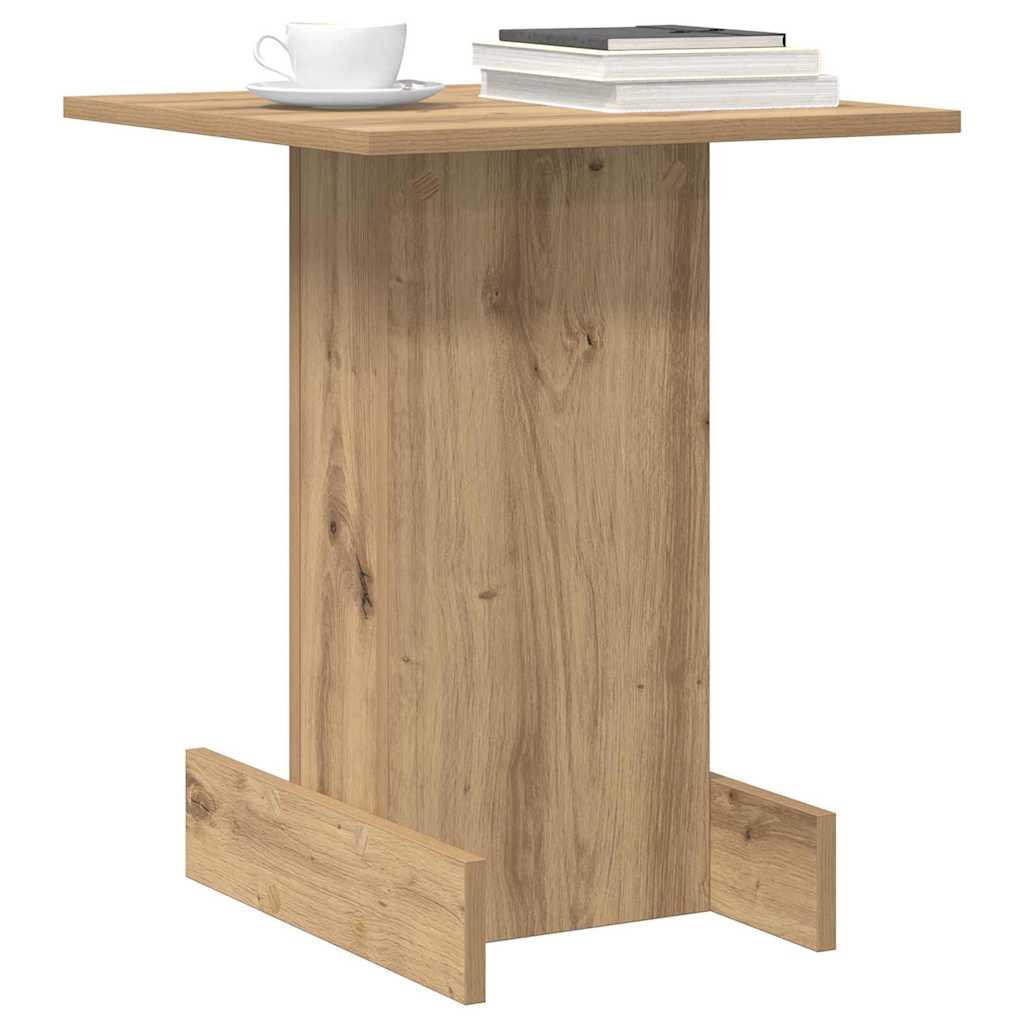 Tavolino Rovere artigianale 44,5 x 45 x 55 cm Legno multistrato