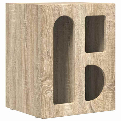 Comodino ELST Rovere Sonoma 40 x 35 x 50 cm | homemem39