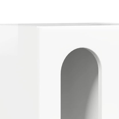 Comodino ELST Bianco Lucido 40 x 35 x 50 cm