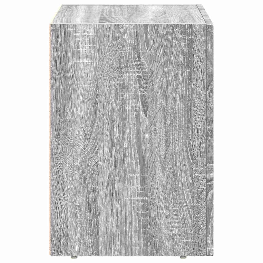 Comodino ELST Grigio Sonoma 40 x 35 x 50 cm | homemem39