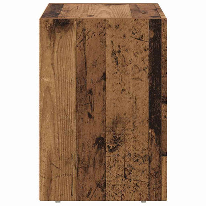 Comodino ELST 2 pz Legno vecchio 40 x 35 x 50 cm | homemem39