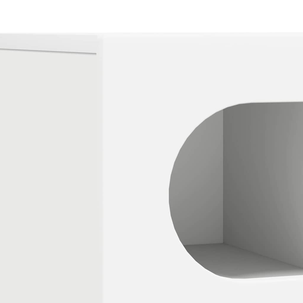 Mobile TV Bianco 100 x 35 x 40 cm Legno multistrato