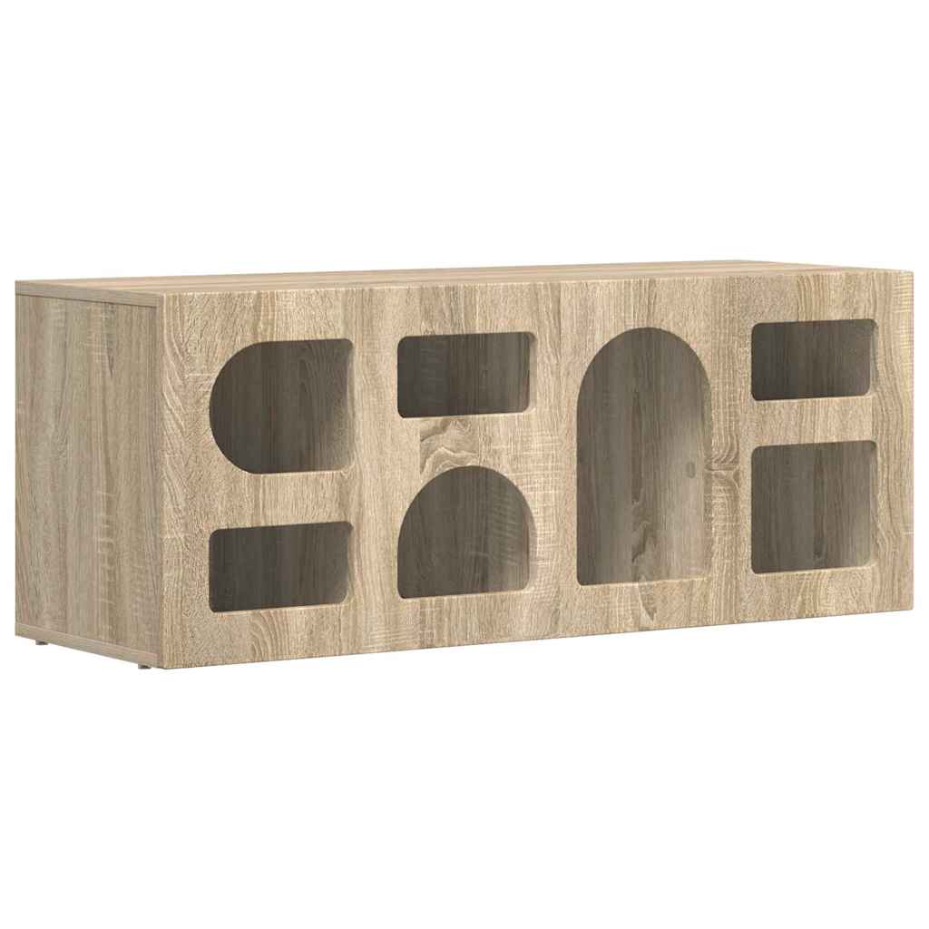 Mobile TV ELST 100 x 35 x 40 cm Rovere Sonoma Legno multistrato