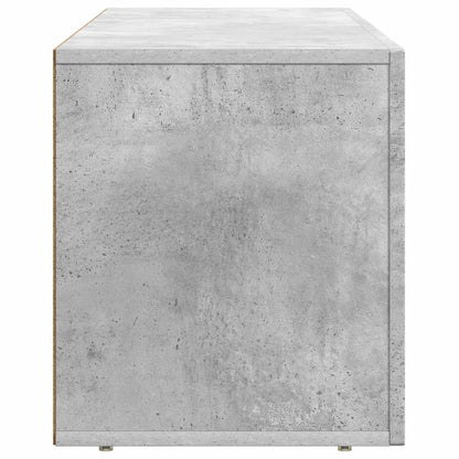 Mobile TV Grigio cemento 100 x 35 x 40 cm Legno multistrato
