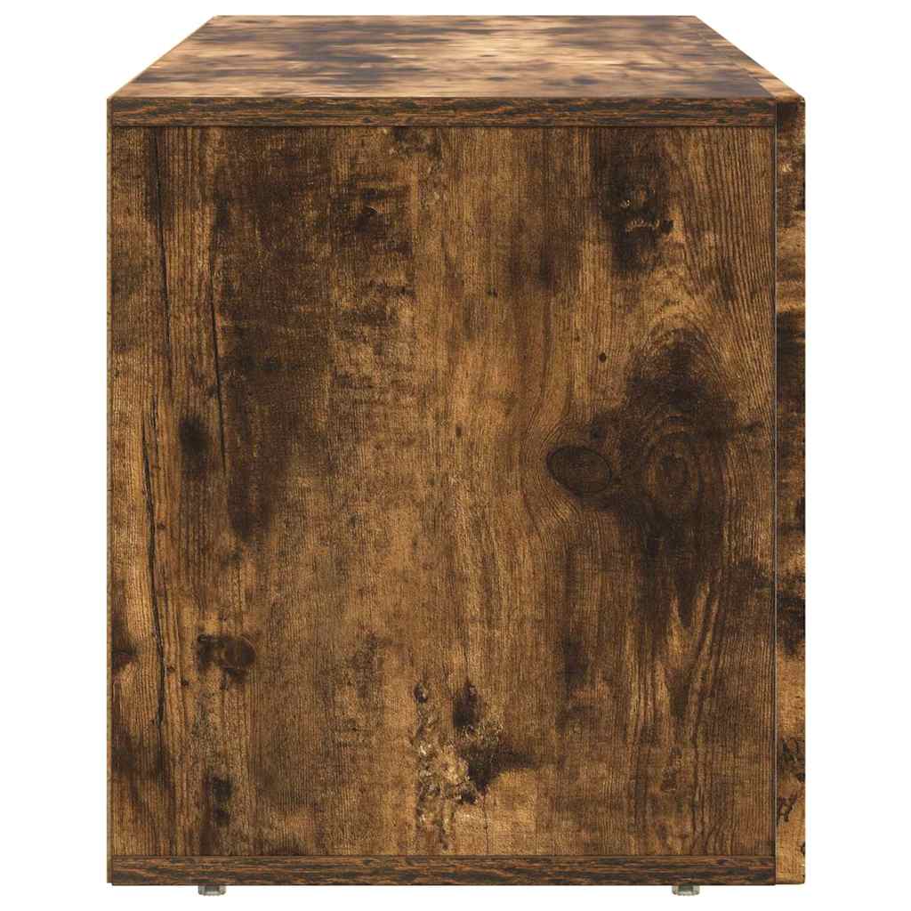 Mobile TV Rovere fumé 100 x 35 x 40 cm Legno multistrato