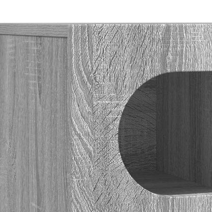 Mobile TV Grigio Sonoma 100 x 35 x 40 cm Legno multistrato