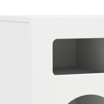 Mobile TV Bianco 80 x 35 x 40 cm Legno multistrato