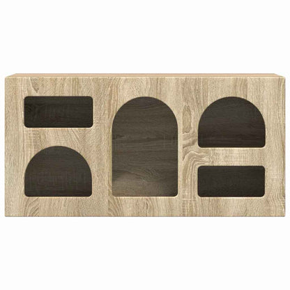 Mobile TV Rovere Sonoma 80 x 35 x 40 cm Legno multistrato