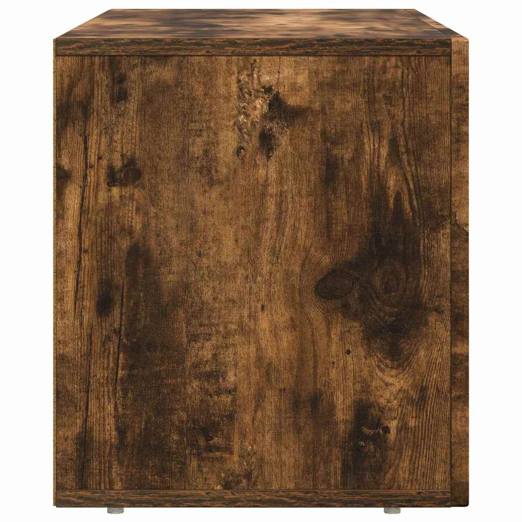 Mobile TV Rovere fumé 80 x 35 x 40 cm Legno multistrato