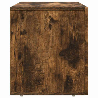 Mobile TV Rovere fumé 80 x 35 x 40 cm Legno multistrato