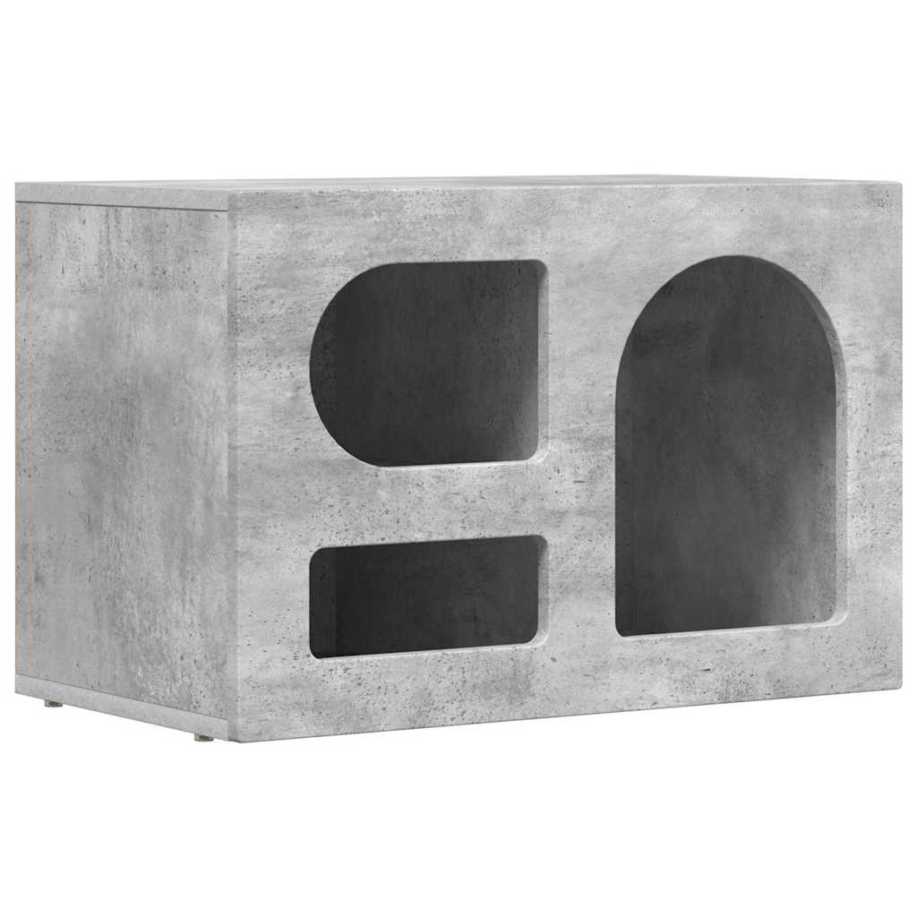 Mobile TV Grigio cemento 60 x 35 x 40 cm Legno multistrato