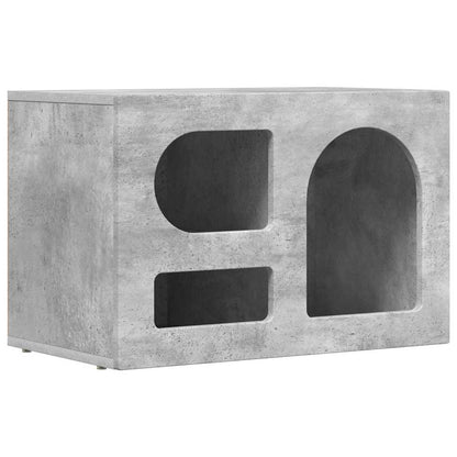 Mobile TV Grigio cemento 60 x 35 x 40 cm Legno multistrato