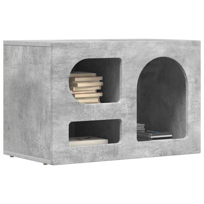 Mobile TV Grigio cemento 60 x 35 x 40 cm Legno multistrato