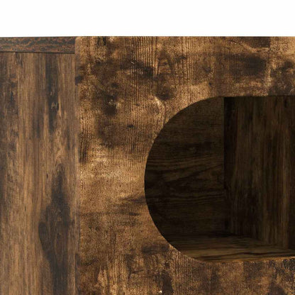 Mobile TV Rovere fumé 60 x 35 x 40 cm Legno multistrato