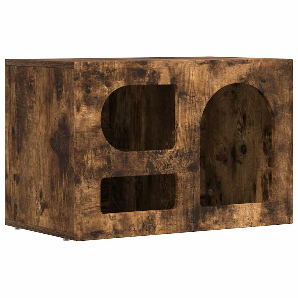 Mobile TV Rovere fumé 60 x 35 x 40 cm Legno multistrato