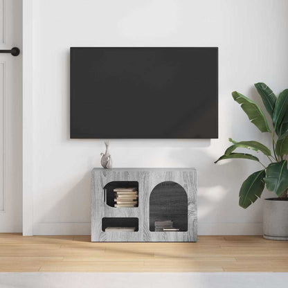 Mobile TV Grigio Sonoma 60 x 35 x 40 cm Legno multistrato