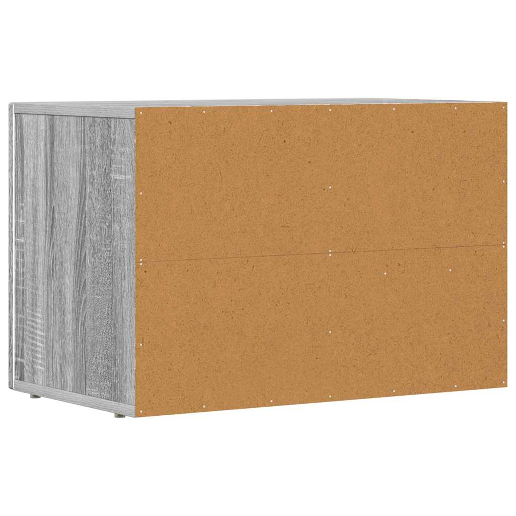 Mobile TV Grigio Sonoma 60 x 35 x 40 cm Legno multistrato