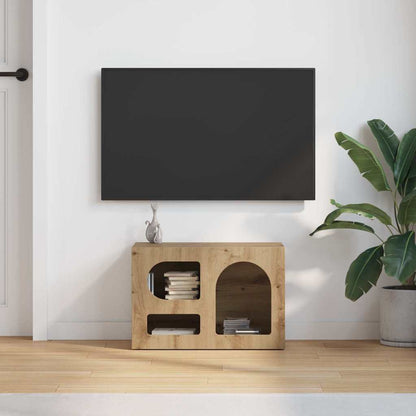 Mobile TV Rovere artigianale 60 x 35 x 40 cm Legno multistrato