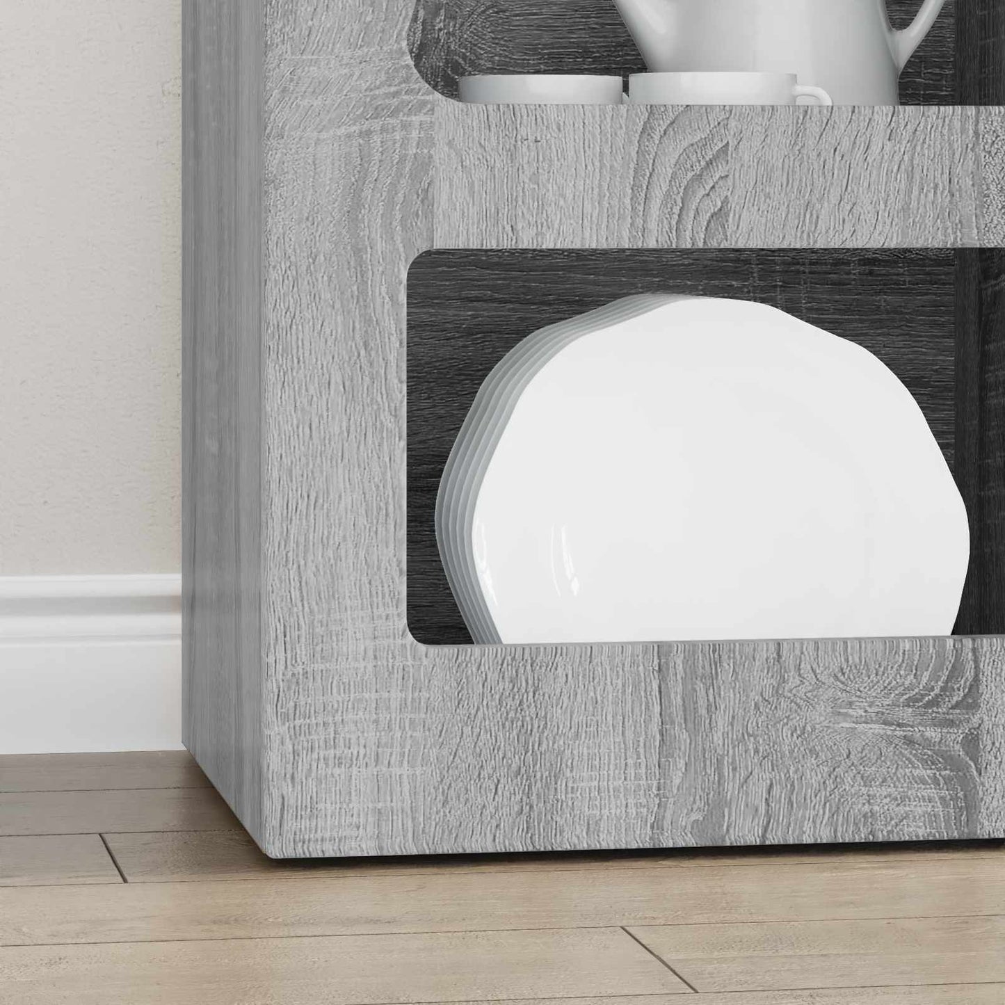 Credenza Grigio Sonoma 40 x 35 x 100,5 cm Legno multistrato