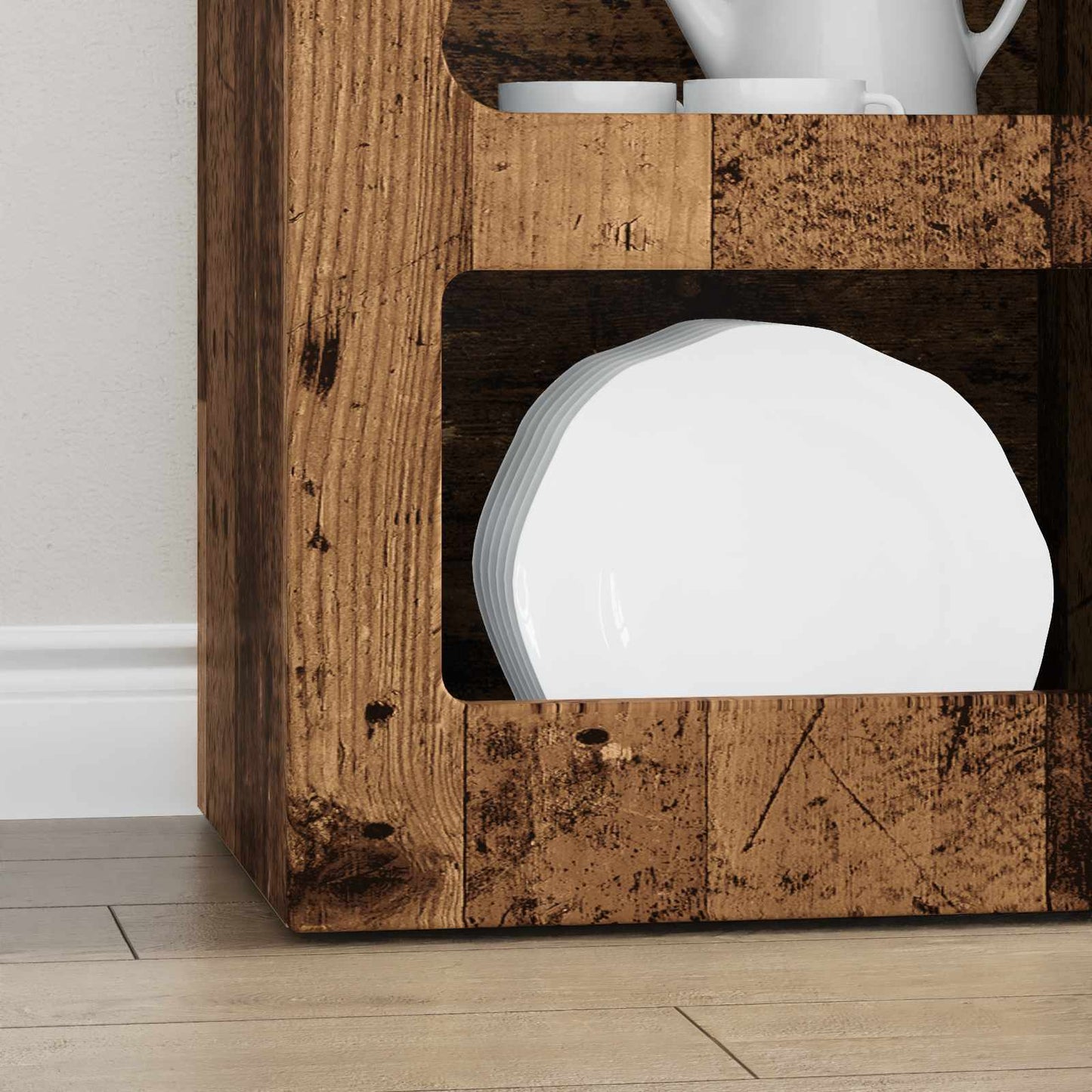 Credenza Legno vecchio 40 x 35 x 100,5 cm Legno multistrato