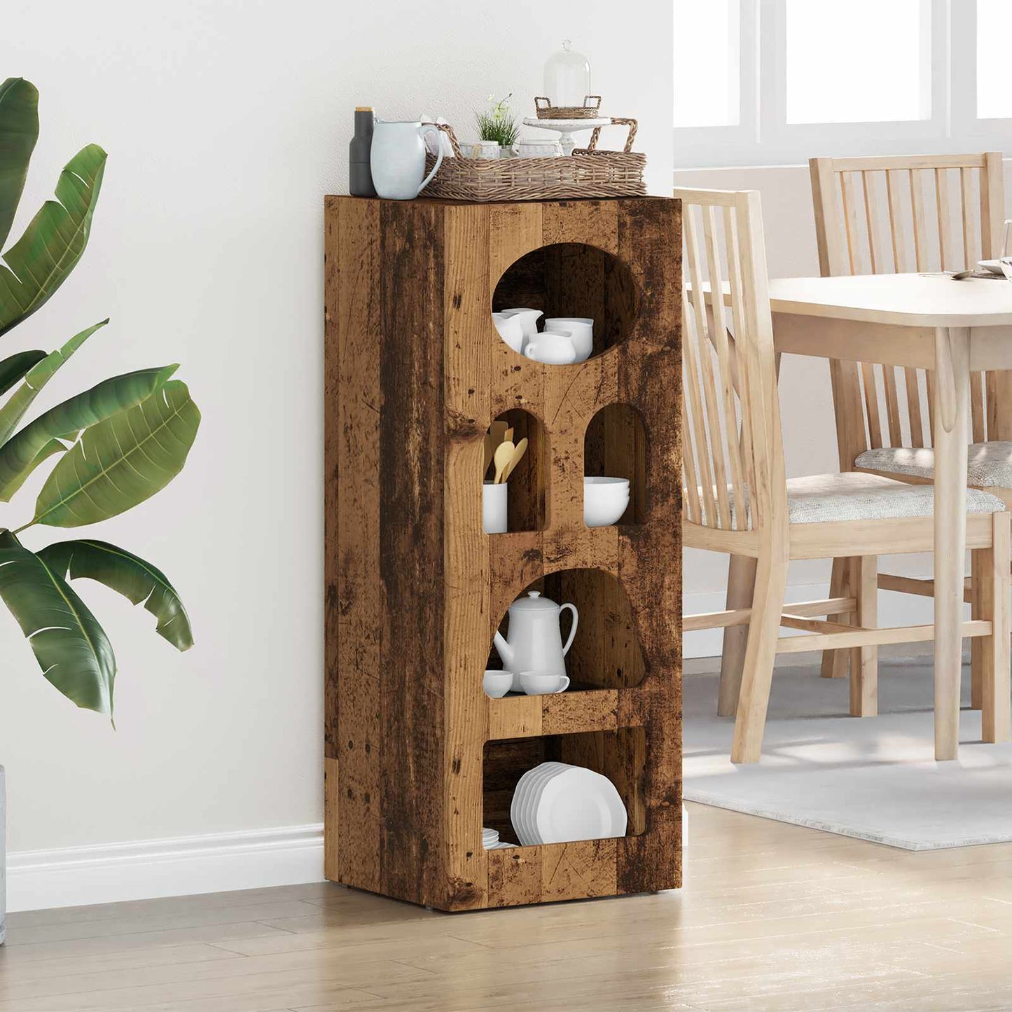 Credenza Legno vecchio 40 x 35 x 100,5 cm Legno multistrato