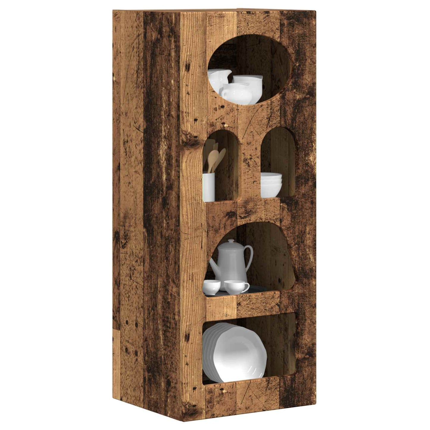 Credenza Legno vecchio 40 x 35 x 100,5 cm Legno multistrato