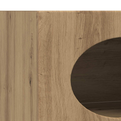 Credenza Rovere artigianale 40 x 35 x 100,5 cm