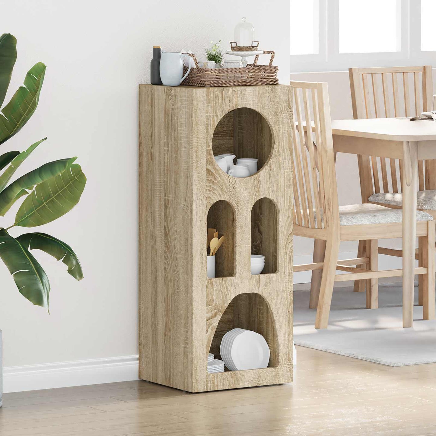 Credenza Rovere Sonoma 40 x 35 x 100.5 cm Legno multistrato