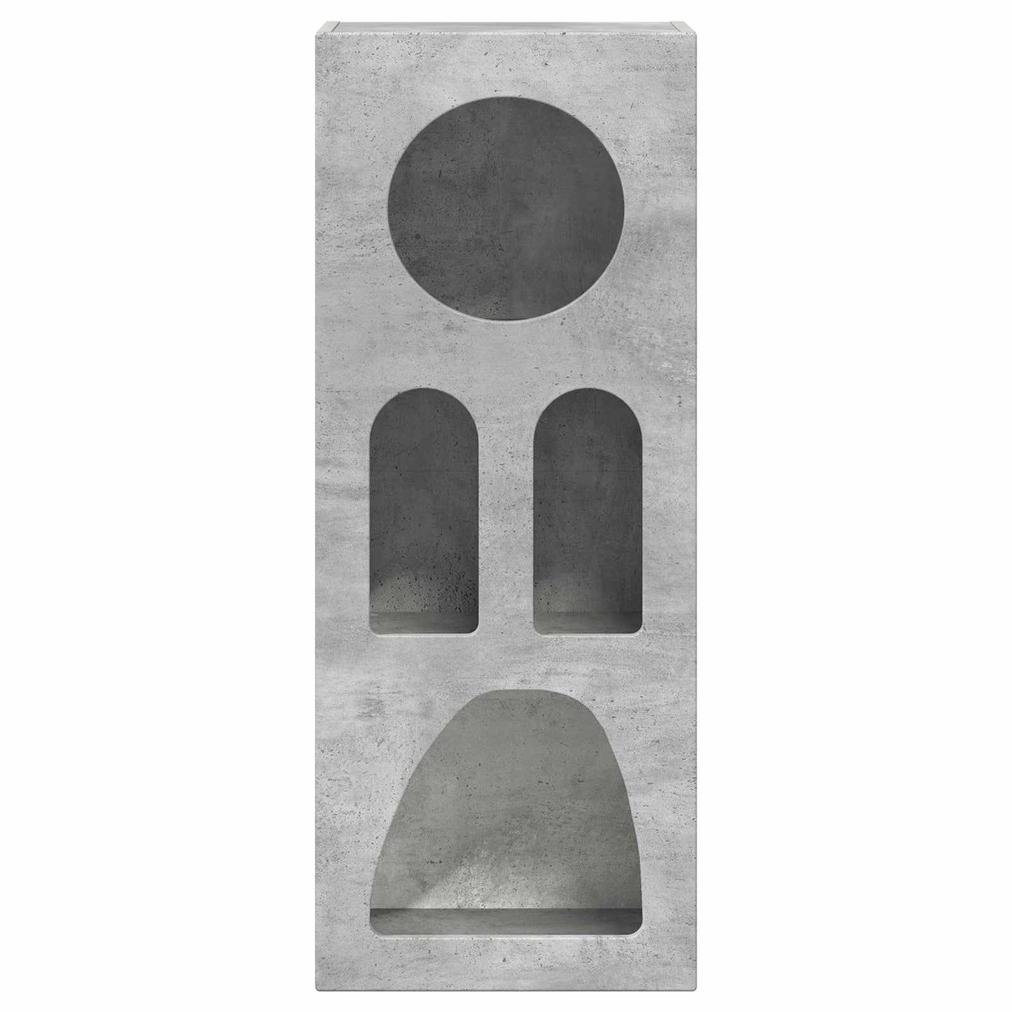 Credenza Grigio cemento 40 x 35 x 100.5 cm Legno multistrato