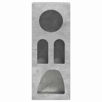 Credenza Grigio cemento 40 x 35 x 100.5 cm Legno multistrato