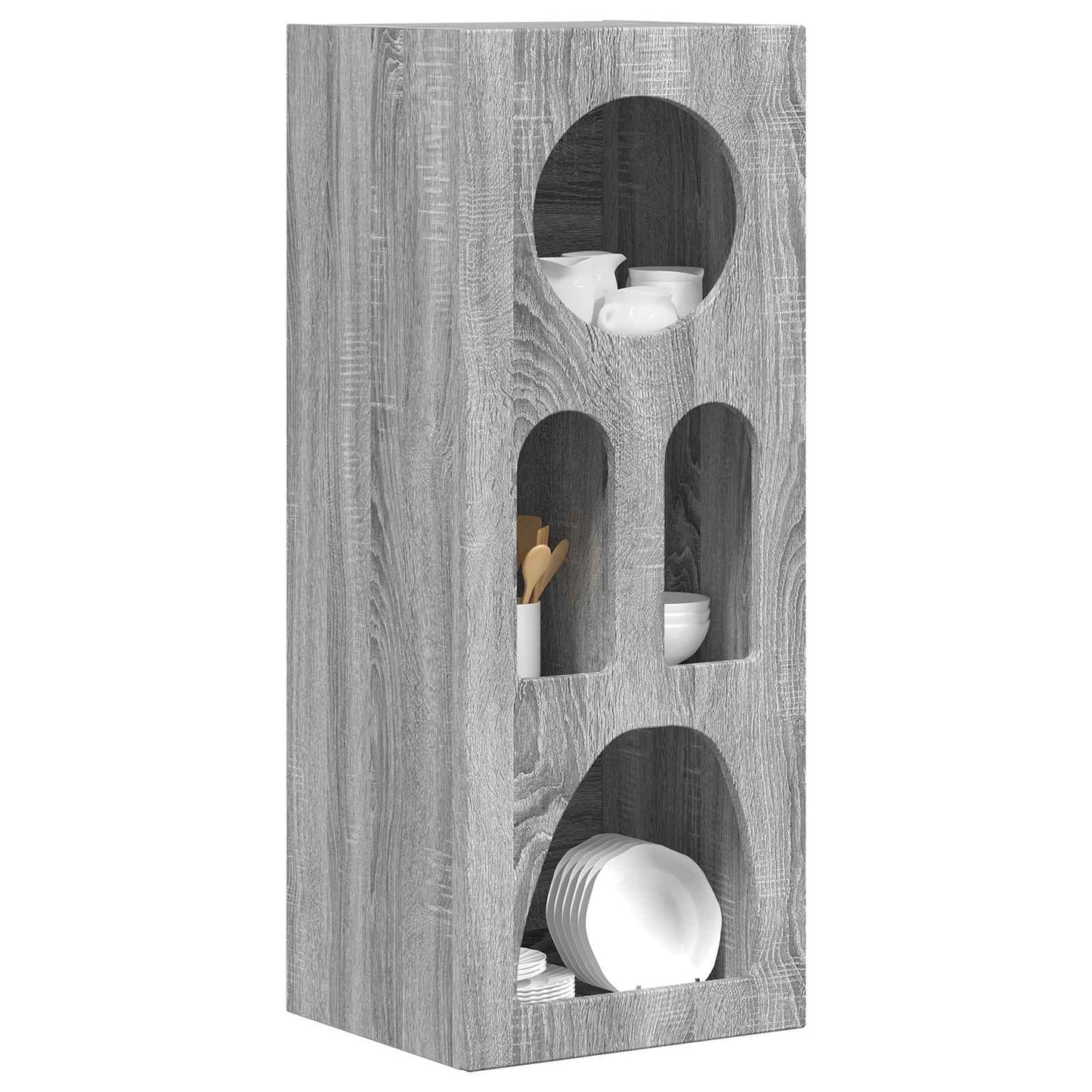 Credenza Grigio Sonoma 40 x 35 x 100.5 cm Legno multistrato