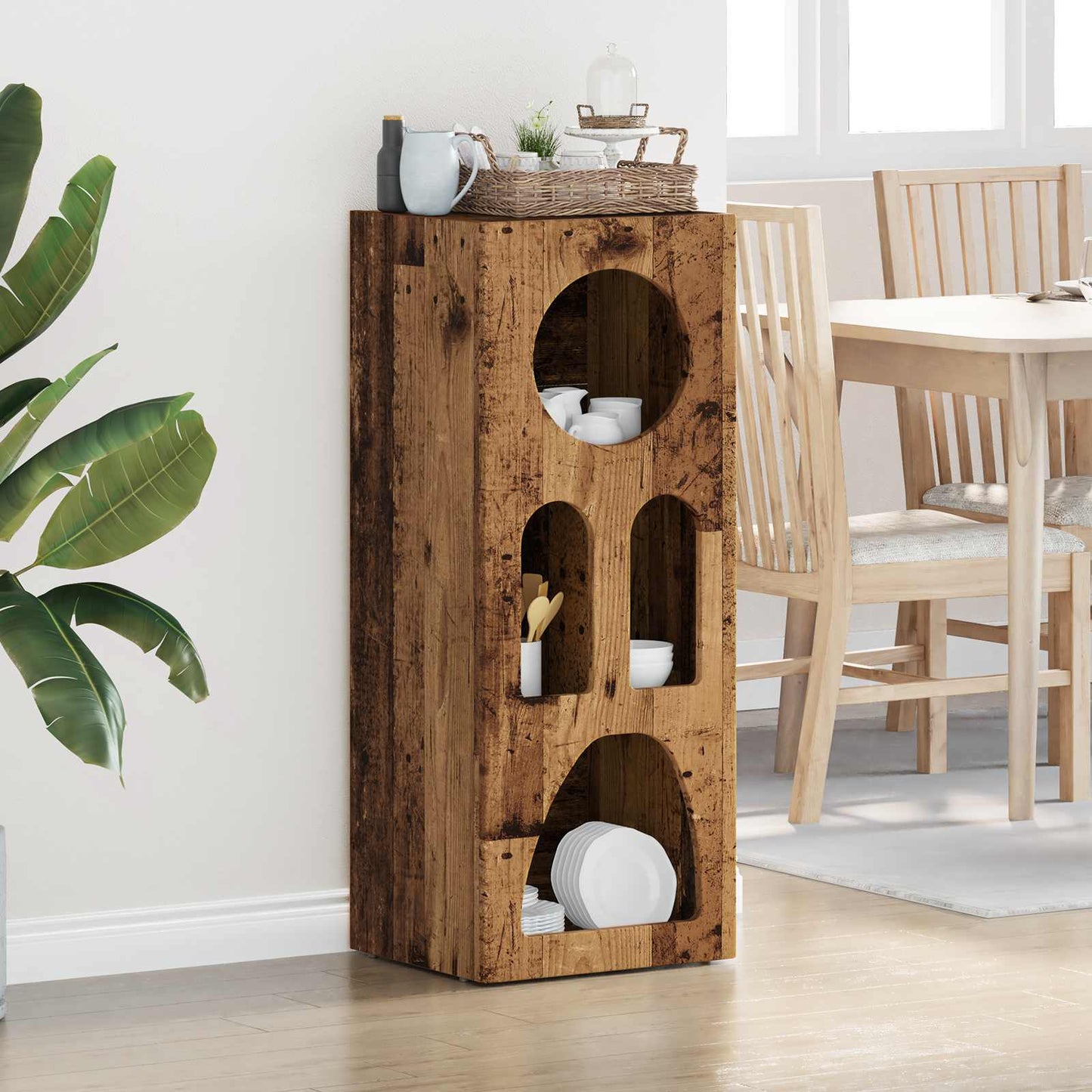 Credenza Legno vecchio 40 x 35 x 100.5 cm Legno multistrato