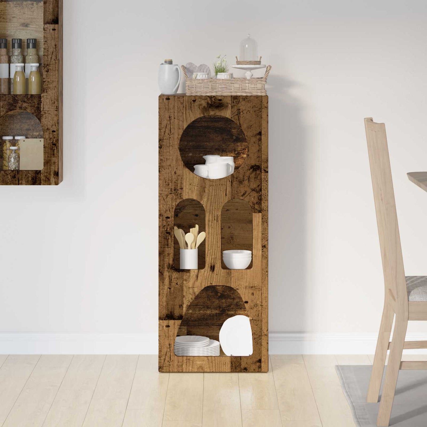 Credenza Legno vecchio 40 x 35 x 100.5 cm Legno multistrato