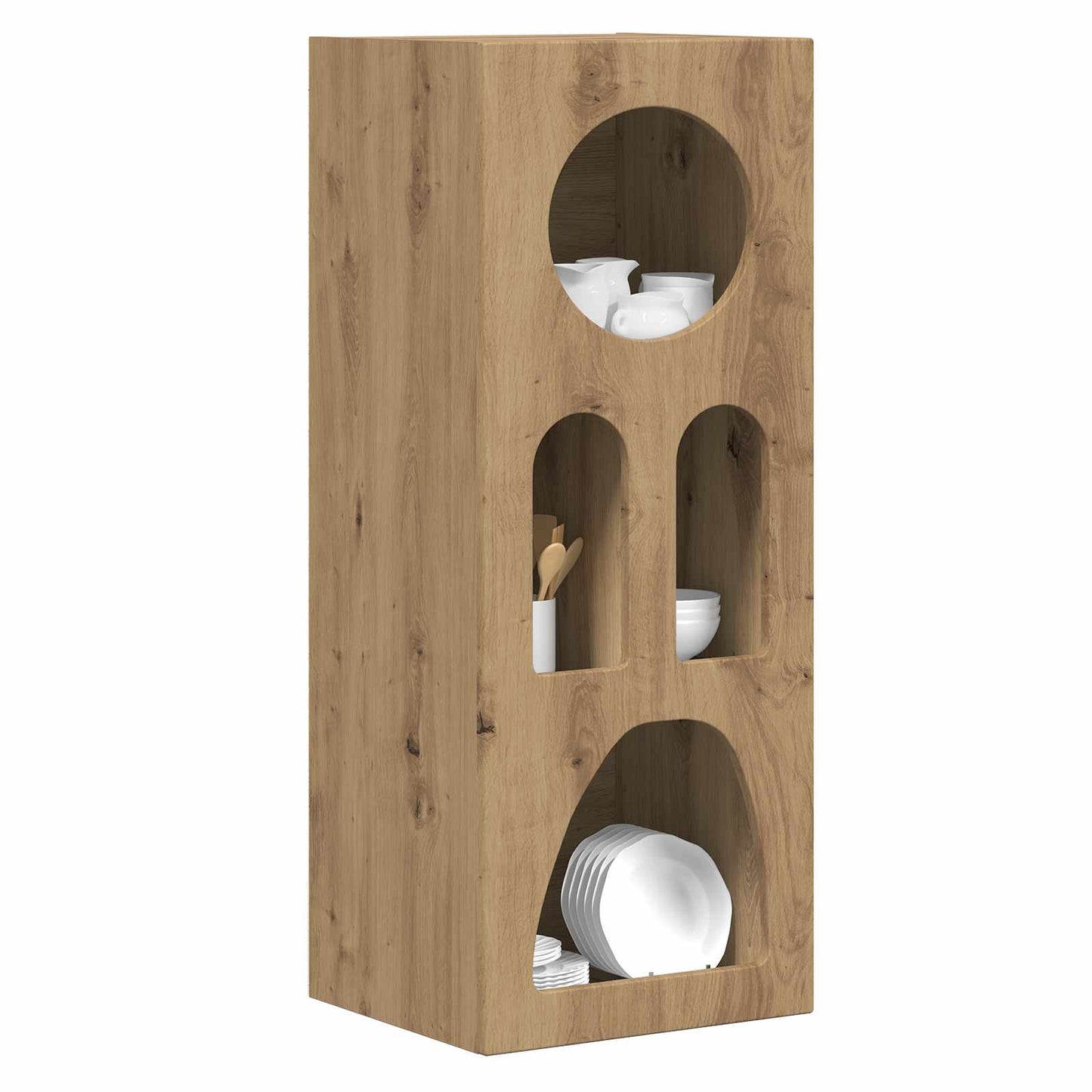 Credenza Rovere artigianale 40 x 35 x 100.5 cm