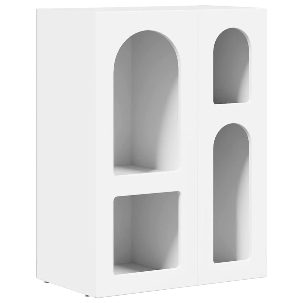 Credenza Bianco 59 x 35 x 80.5 cm Legno multistrato