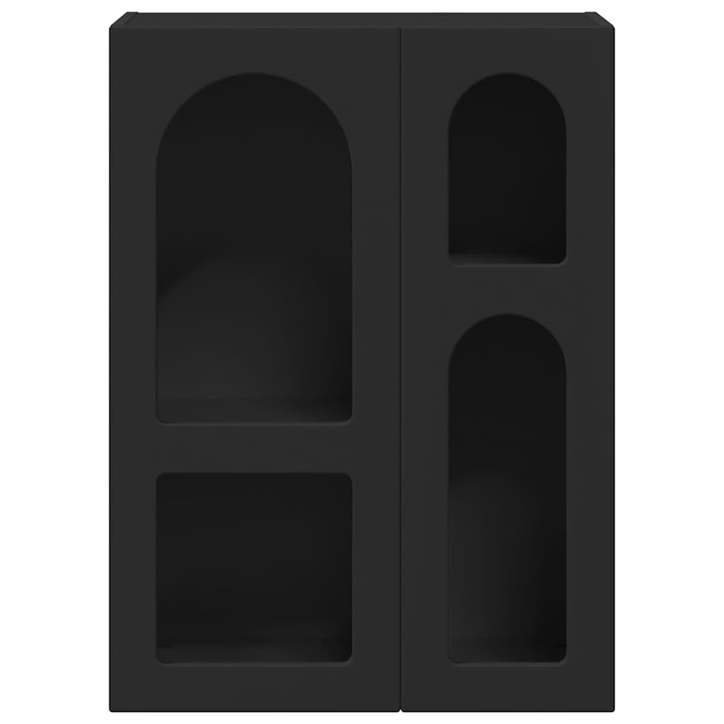 Credenza Nero 59 x 35 x 80.5 cm Legno multistrato