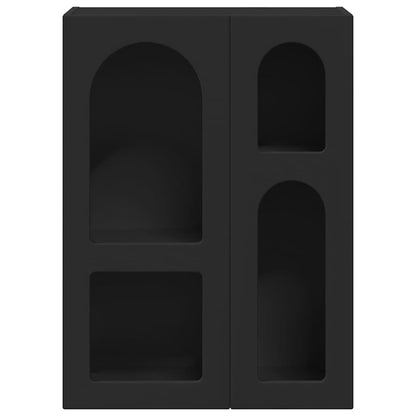 Credenza Nero 59 x 35 x 80.5 cm Legno multistrato