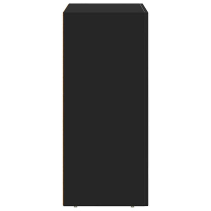 Credenza Nero 59 x 35 x 80.5 cm Legno multistrato
