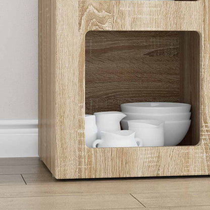 Credenza Rovere Sonoma 59 x 35 x 80.5 cm Legno multistrato