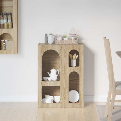 Credenza Rovere Sonoma 59 x 35 x 80.5 cm Legno multistrato